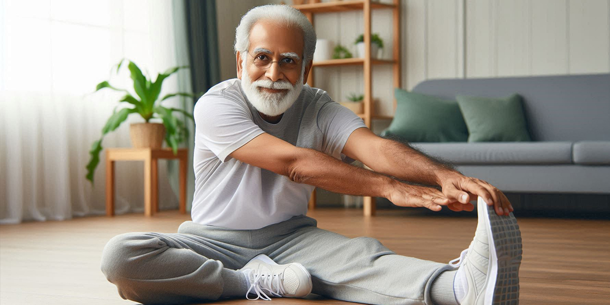 What kinds of physical activity are senior-friendly and the risks of a sedentary lifestyle?